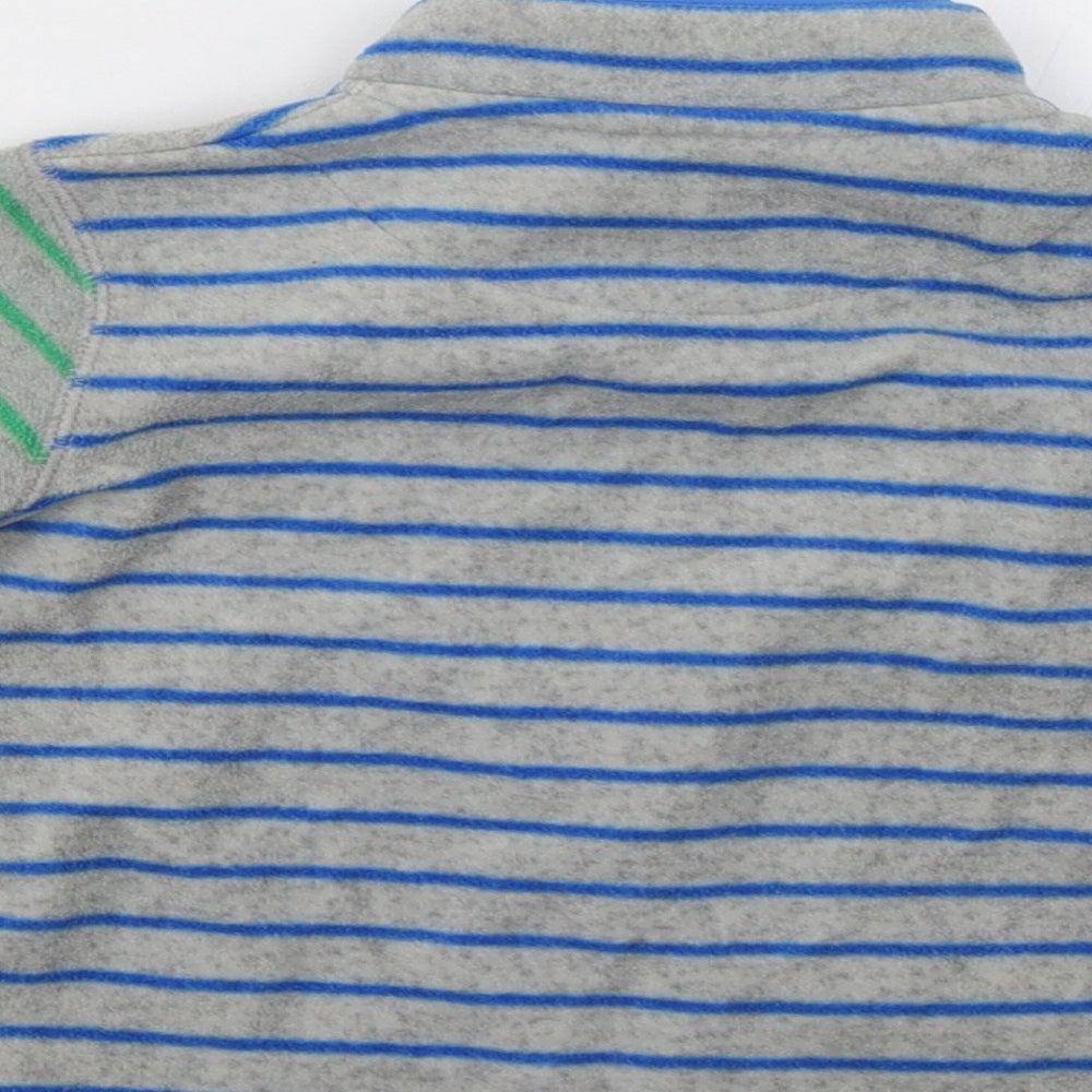 Sainsburys Boys Grey Striped  Pullover Sweatshirt Size 2 Years