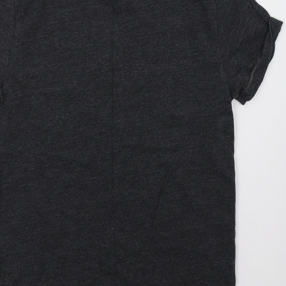 NEXT Girls Grey   Basic T-Shirt Size 11 Years