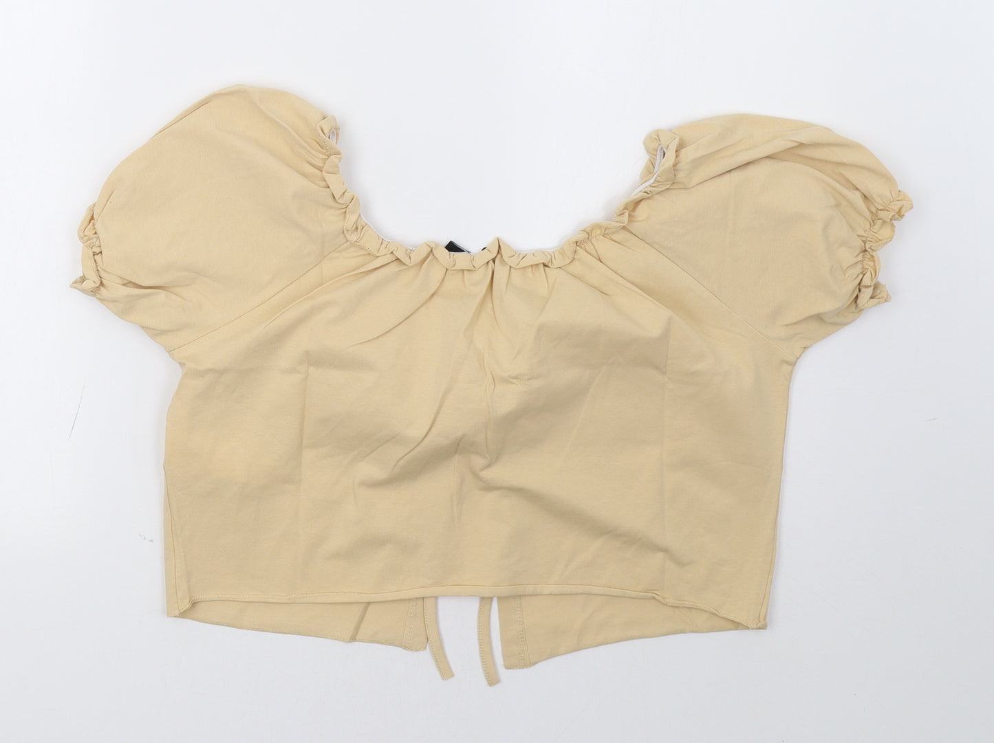 Boohoo Womens Beige   Cardigan Jumper Size 16