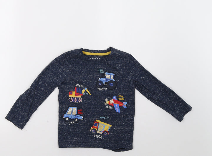 Nutmeg Girls Blue Pullover Sweatshirt Size 2-3 Years