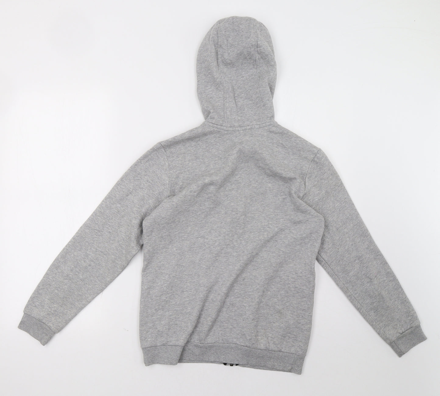 adidas Boys Grey   Full Zip Hoodie Size 12 Years