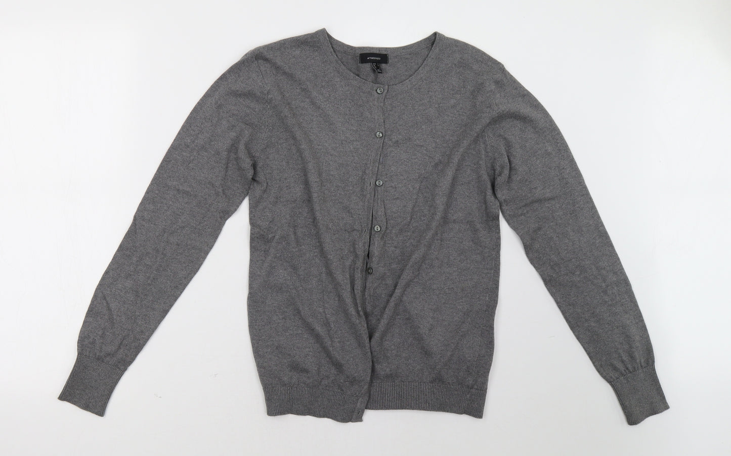 Primark Womens Grey   Cardigan Jumper Size 10