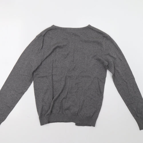 Primark Womens Grey   Cardigan Jumper Size 10