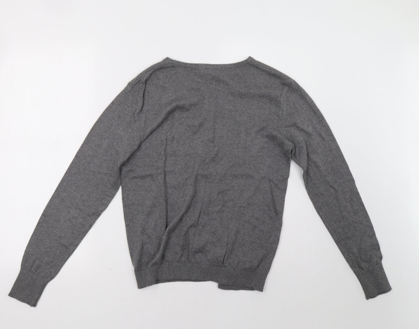 Primark Womens Grey   Cardigan Jumper Size 10