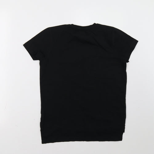 Primark Boys Black   Basic T-Shirt Size 11 Years