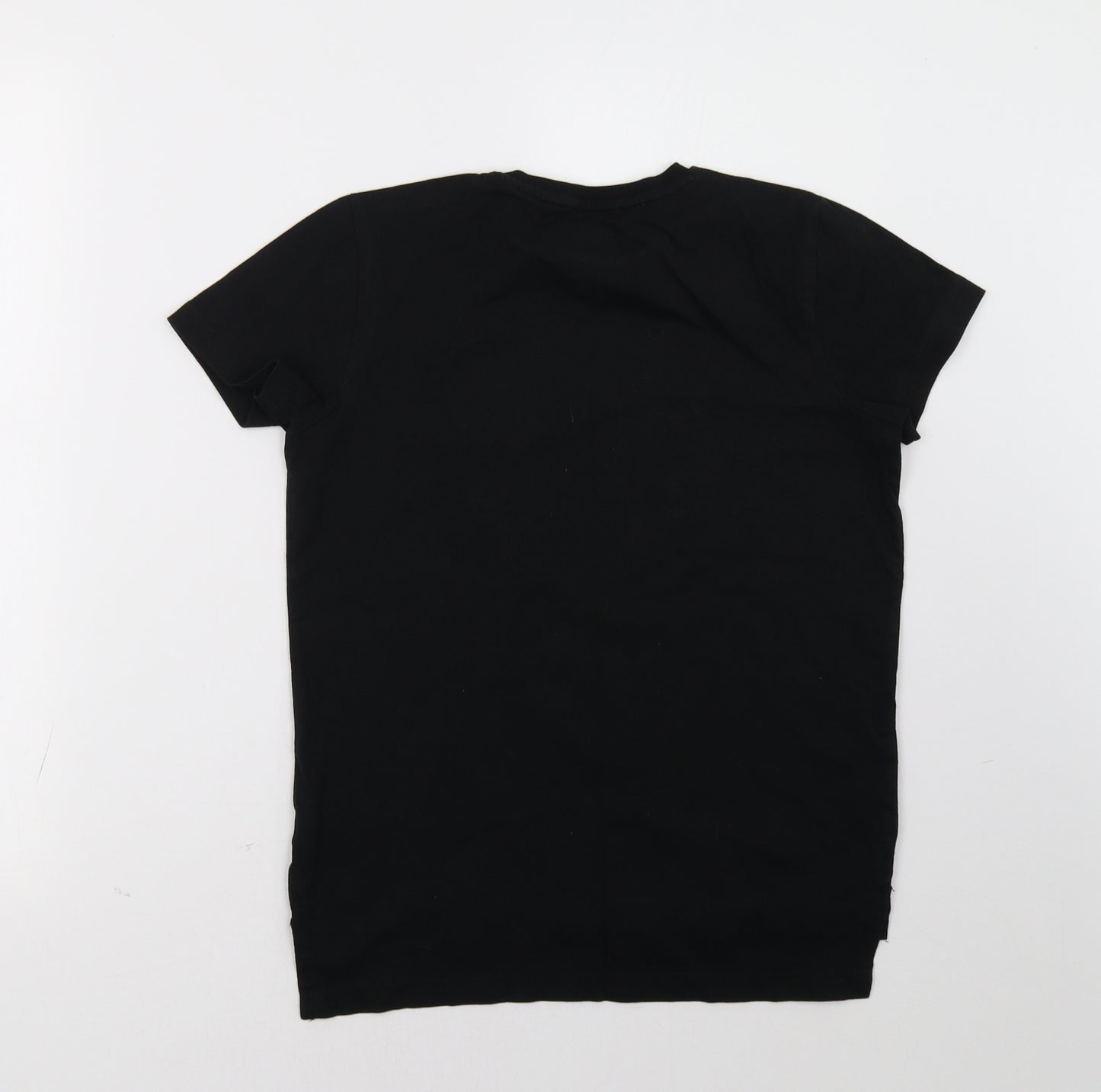 Primark Boys Black   Basic T-Shirt Size 11 Years