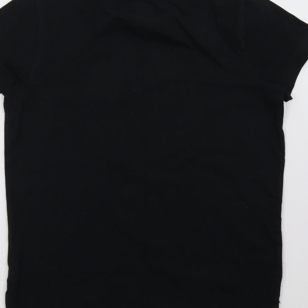 Primark Boys Black   Basic T-Shirt Size 11 Years