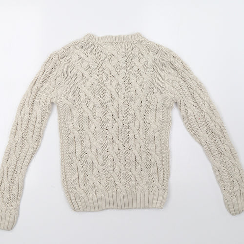 NEXT Boys Beige   Pullover Sweatshirt Size 10 Years