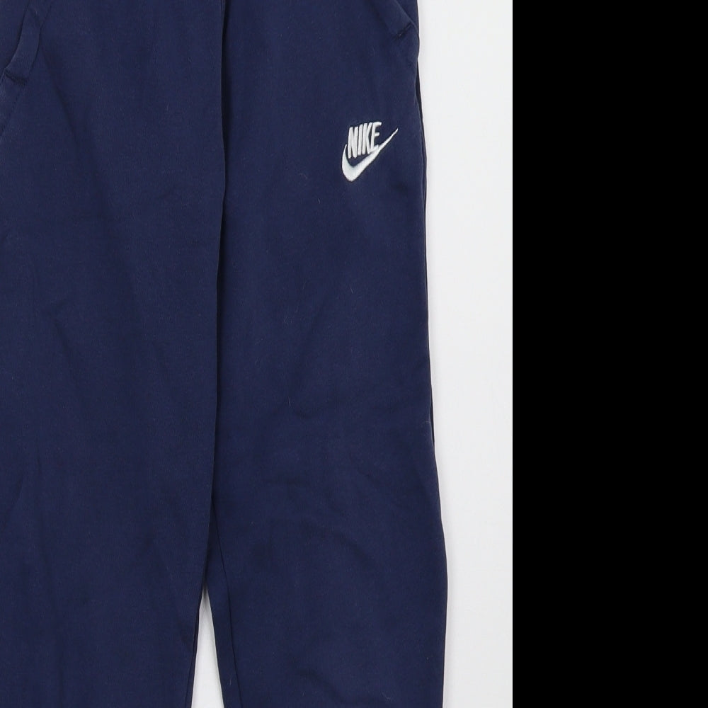 Nike Boys Blue   Jogger Trousers Size M
