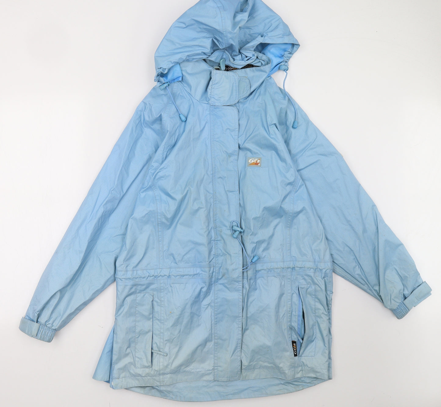 gti Mens Blue   Windbreaker Coat Size M