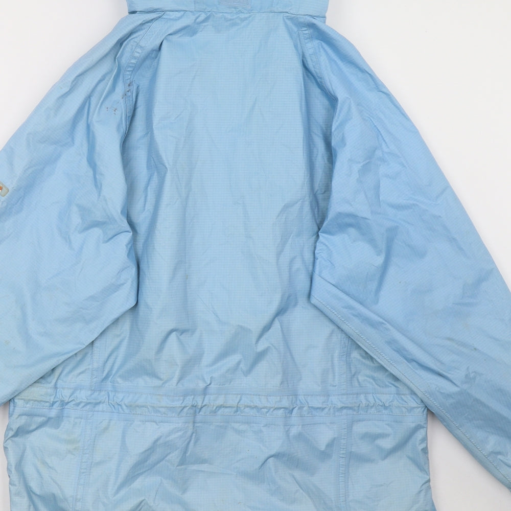 gti Mens Blue   Windbreaker Coat Size M