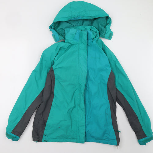 Mountain Warehouse Womens Green   Windbreaker Coat Size 16