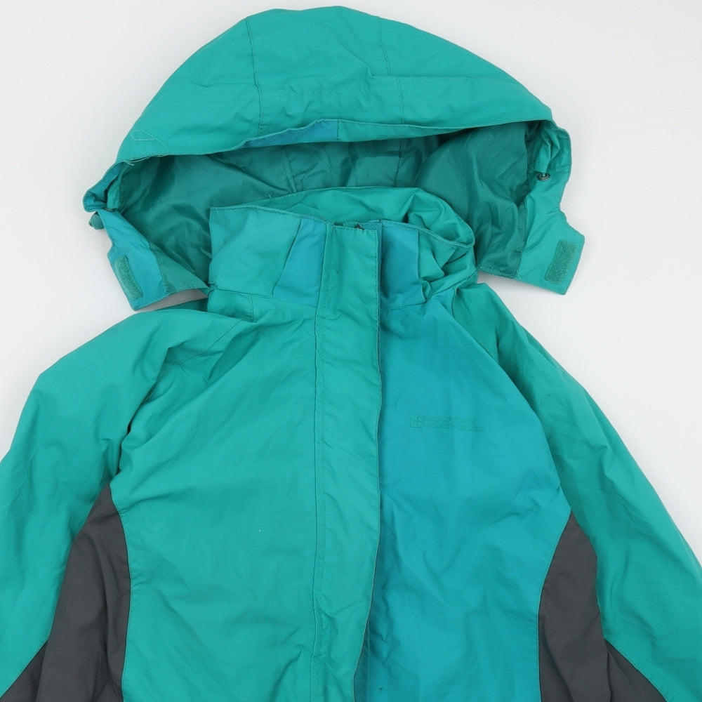 Mountain Warehouse Womens Green   Windbreaker Coat Size 16