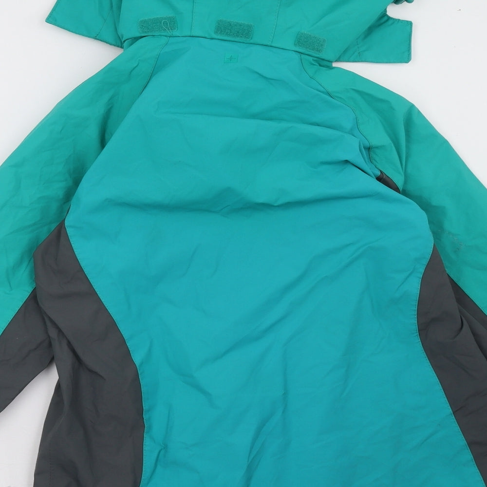 Mountain Warehouse Womens Green   Windbreaker Coat Size 16