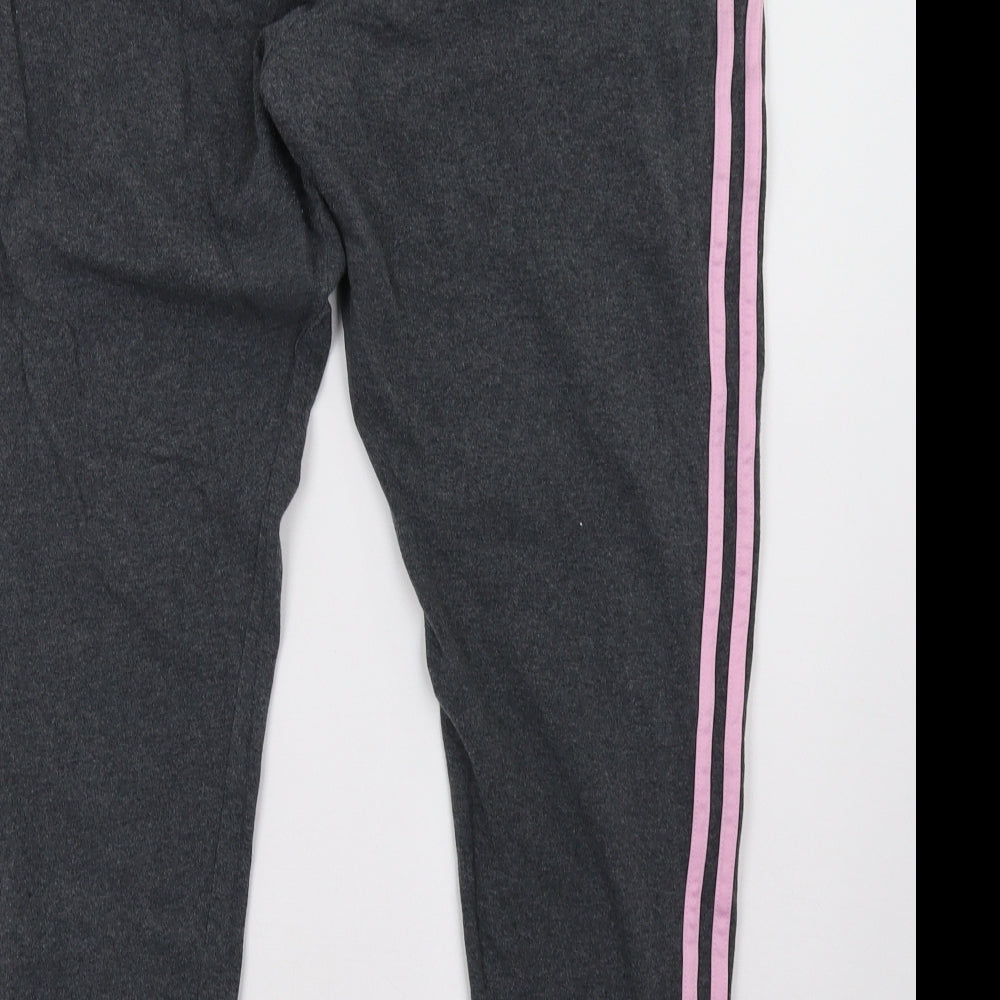 adidas Womens Grey    Leggings Size 24 L30 in