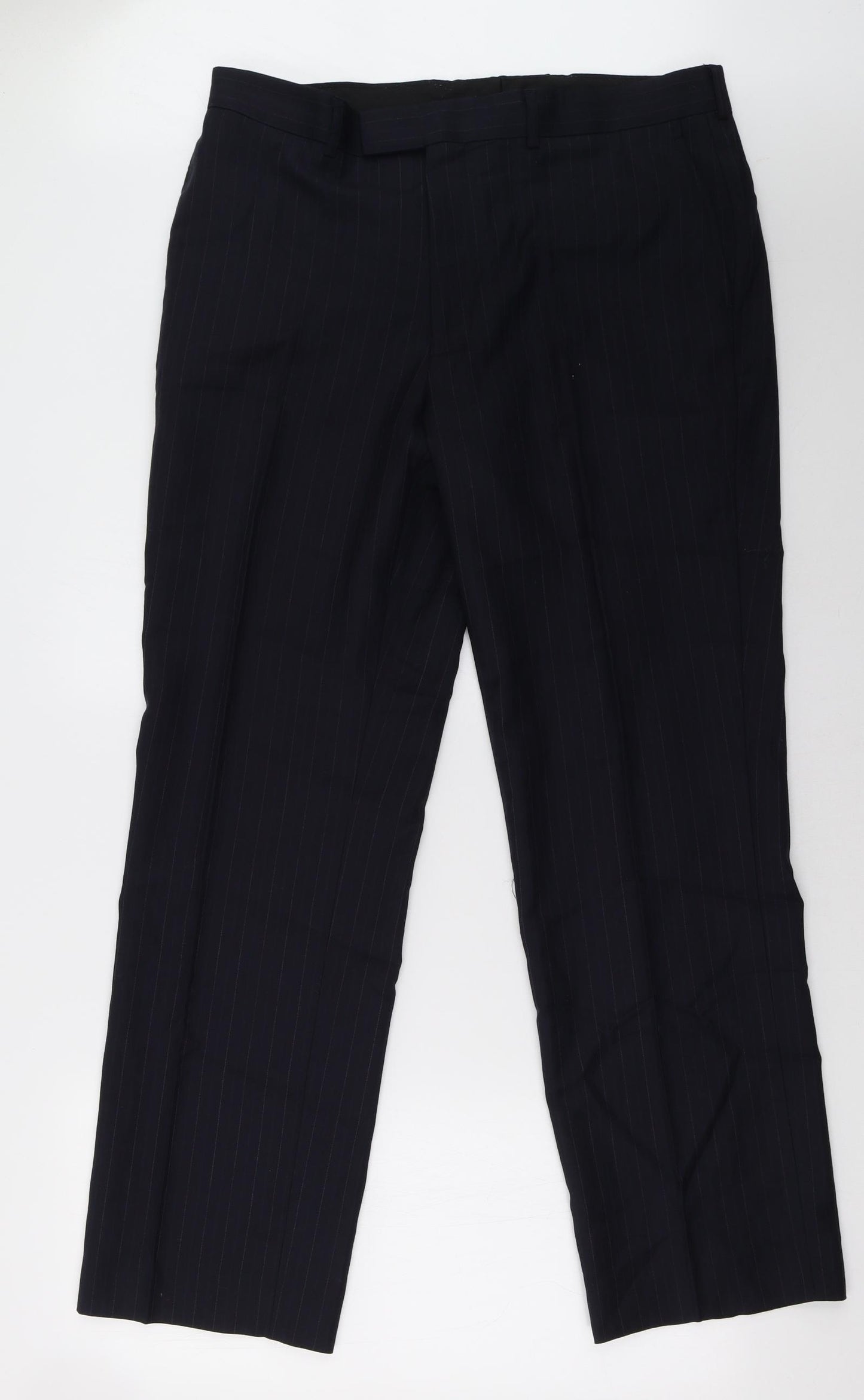 George Mens Blue   Trousers  Size 36 L31 in