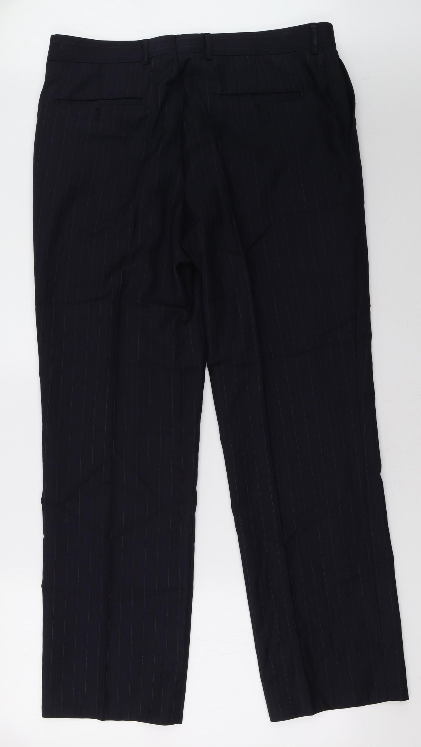 George Mens Blue   Trousers  Size 36 L31 in
