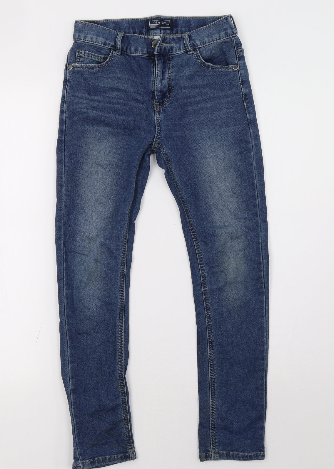 NEXT Girls Blue  Denim Skinny Jeans Size 11 Years