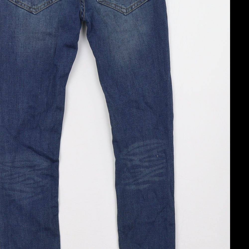 NEXT Girls Blue  Denim Skinny Jeans Size 11 Years