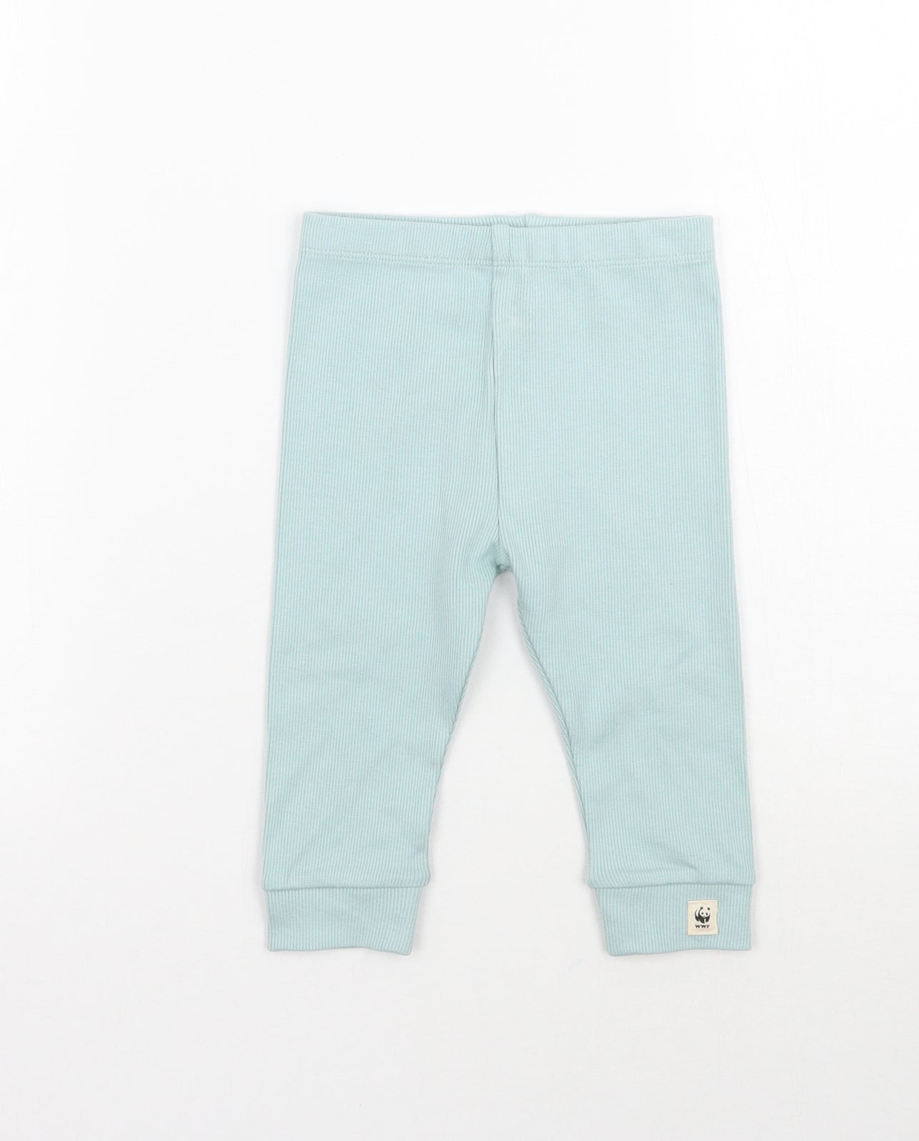 F&F Girls Blue   Capri Leggings Size 6-9 Months