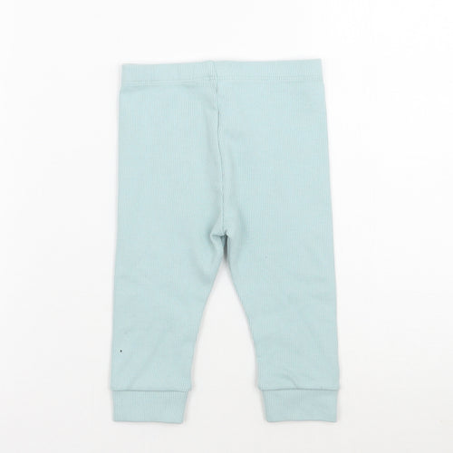F&F Girls Blue   Capri Leggings Size 6-9 Months