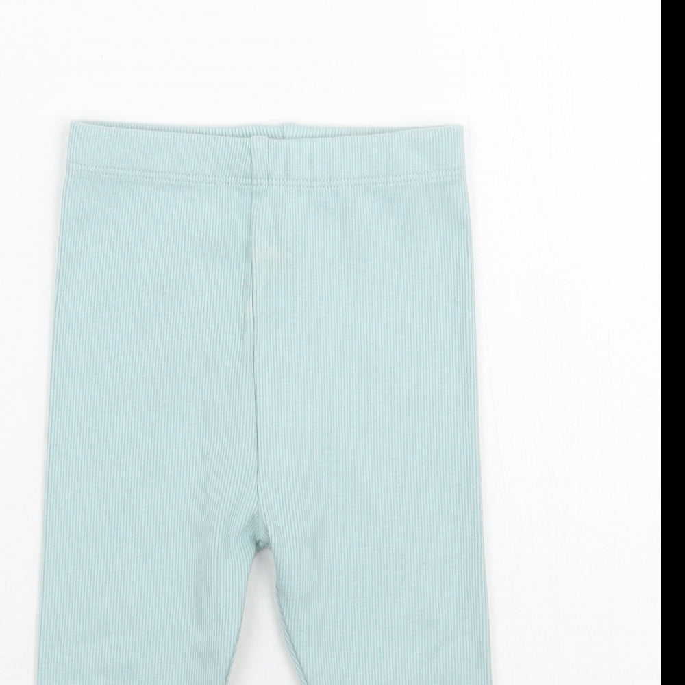 F&F Girls Blue   Capri Leggings Size 6-9 Months