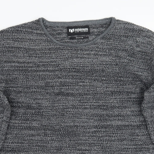 Minimum Mens Grey   Pullover Jumper Size M