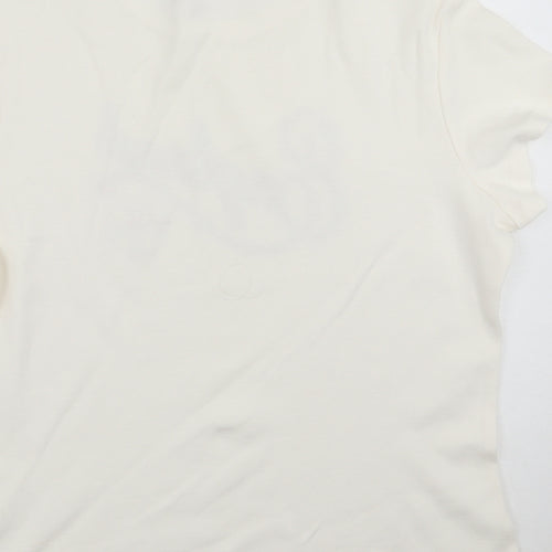 Marks and Spencer Womens White   Basic T-Shirt Size 18
