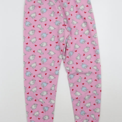 Young Dimension Girls White Geometric  Top Pyjama Set Size 9-10 Years