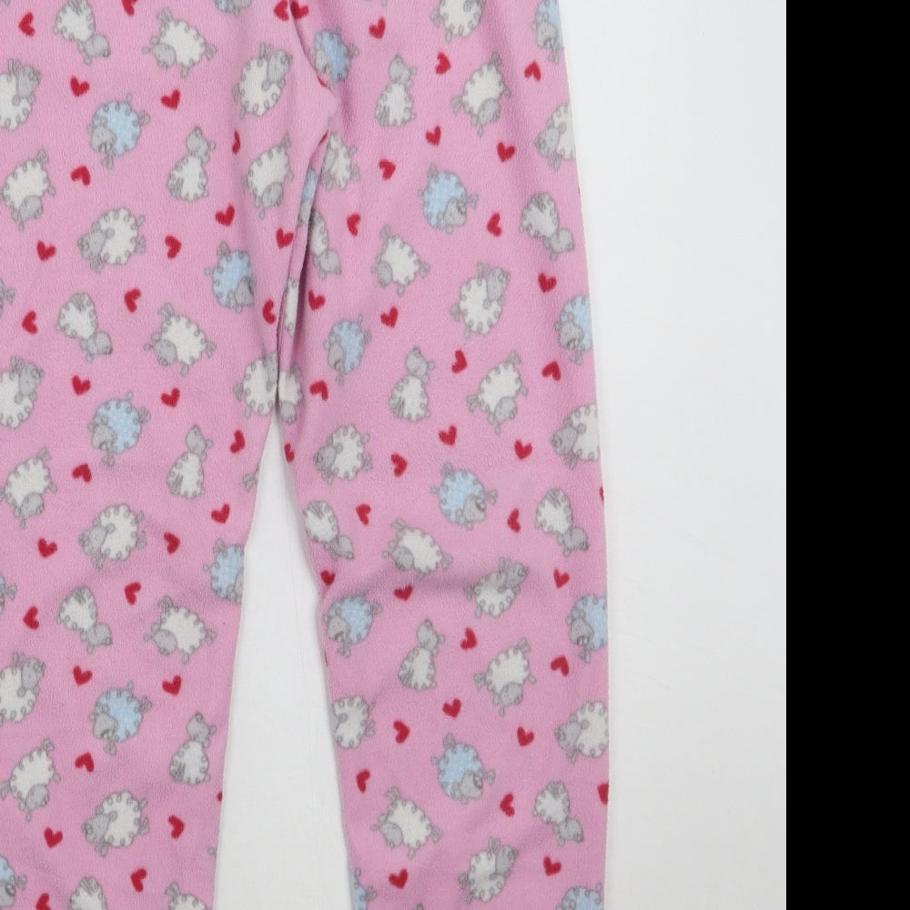Young Dimension Girls White Geometric  Top Pyjama Set Size 9-10 Years