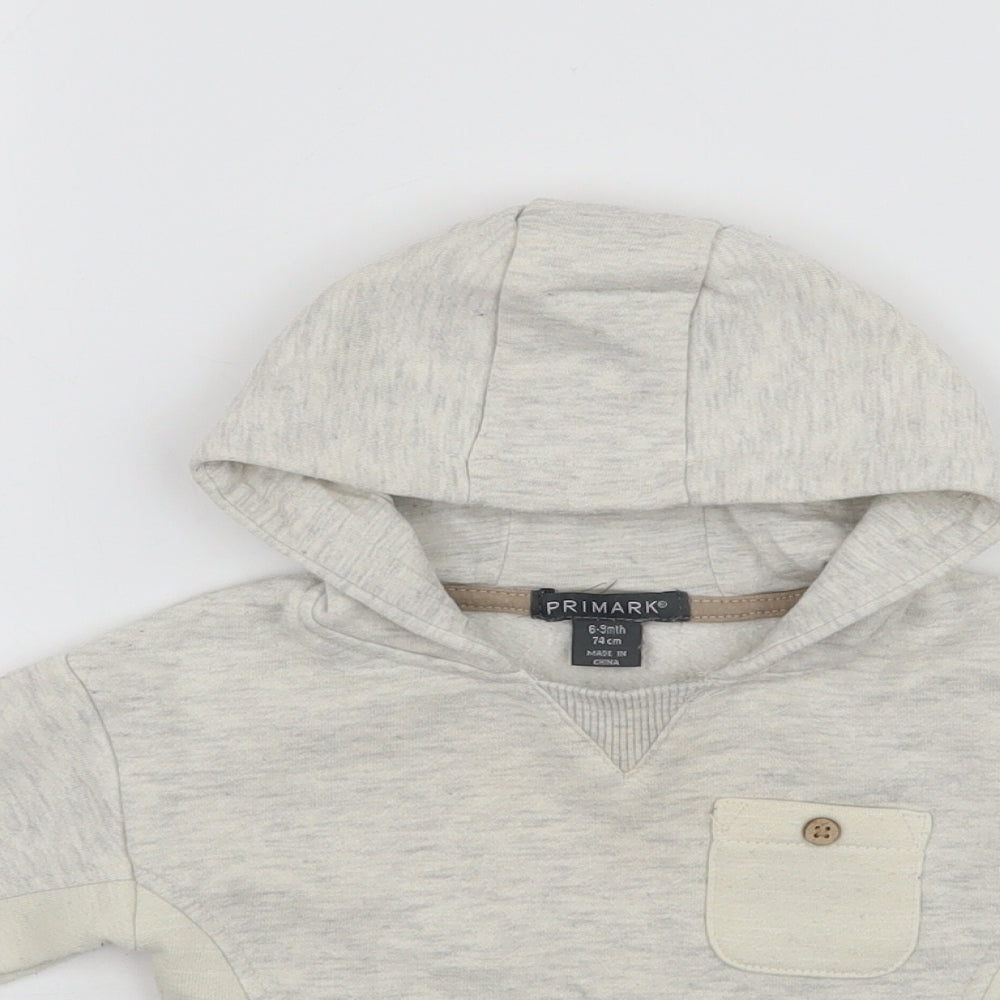 Primark Baby Grey   Pullover Jumper Size 6-9 Months