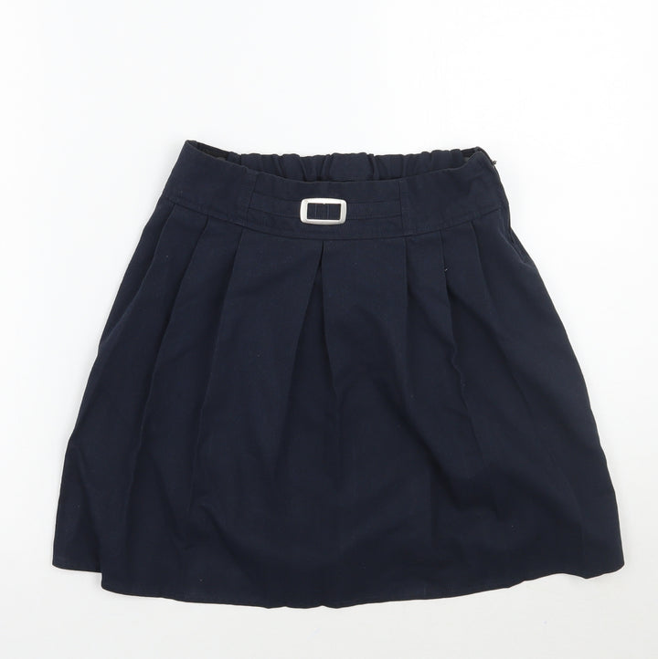Marks and Spencer Girls Blue   A-Line Skirt Size 9-10 Years