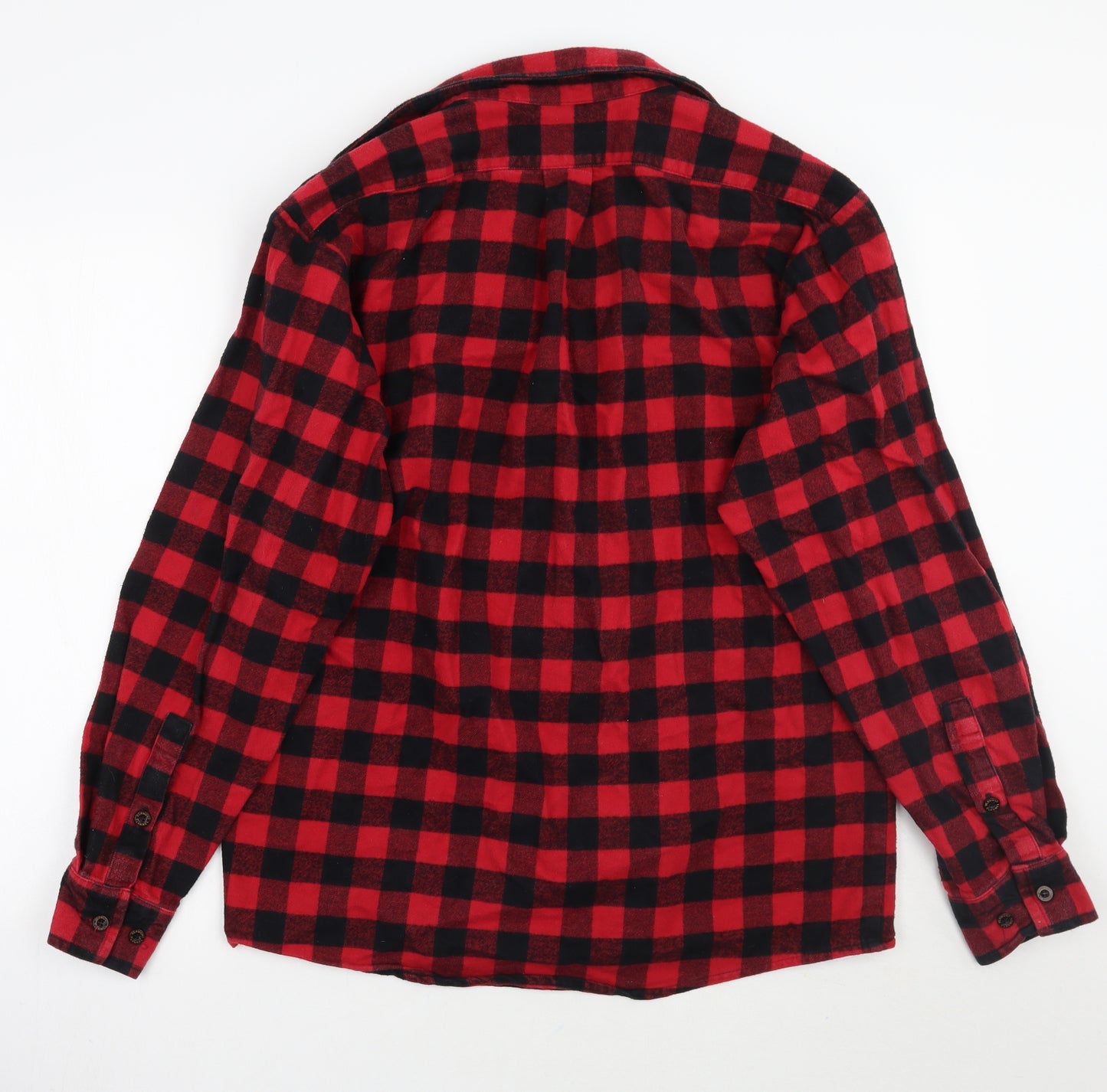 The vermont heritage Mens Red Check   Button-Up Size L