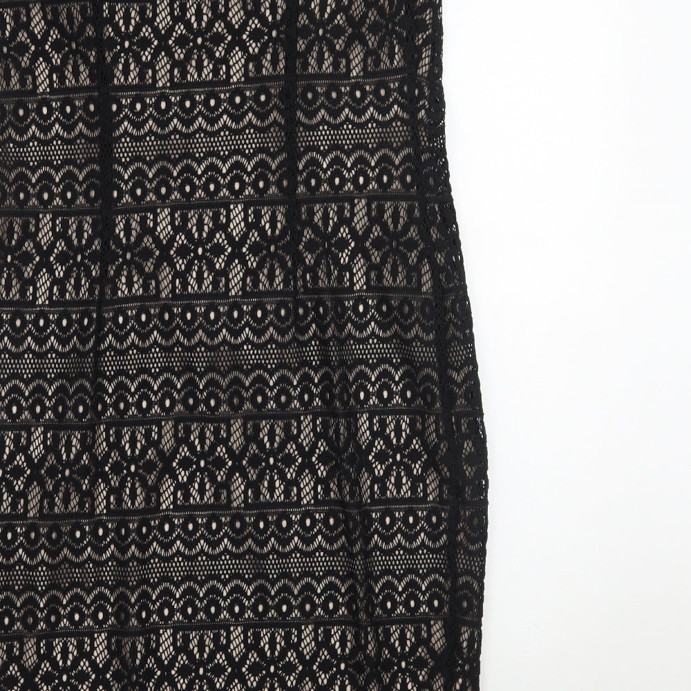 Marks and Spencer Womens Black   A-Line  Size 12