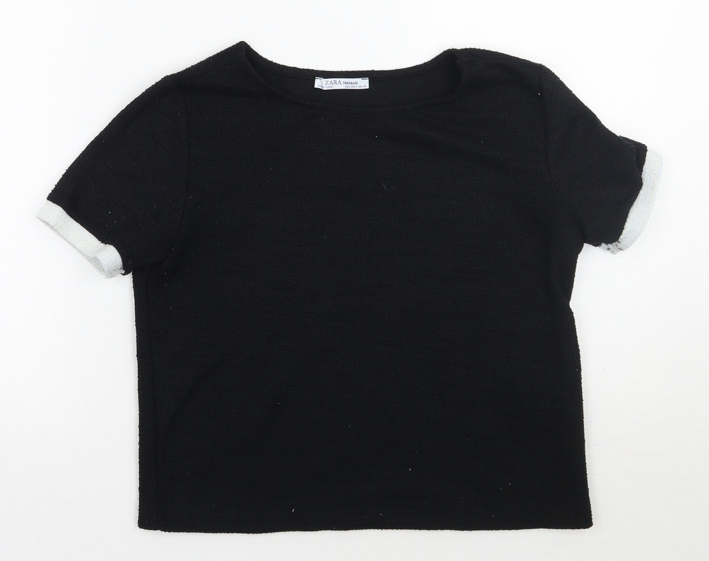 Zara Womens Black   Basic T-Shirt Size S