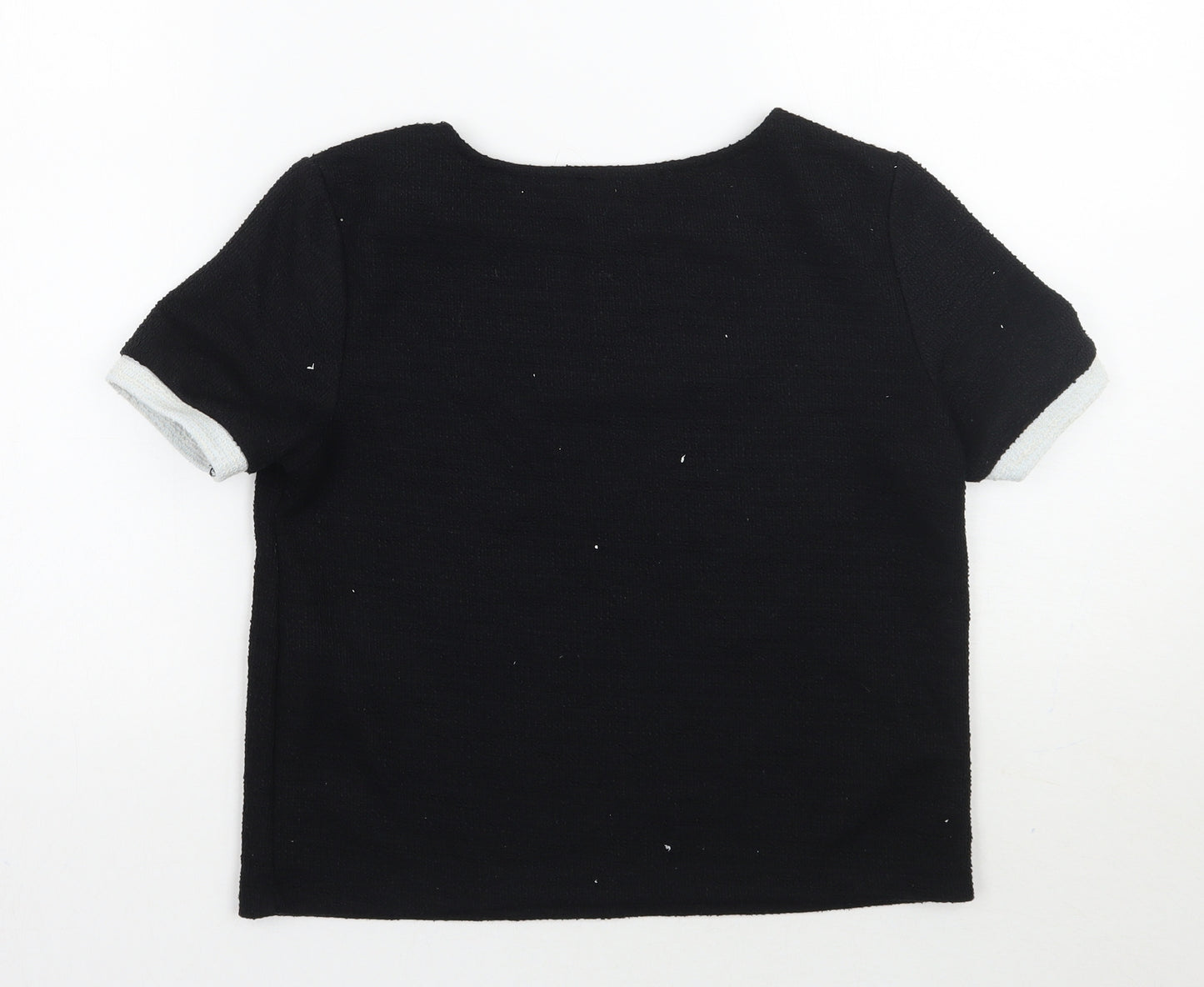 Zara Womens Black   Basic T-Shirt Size S