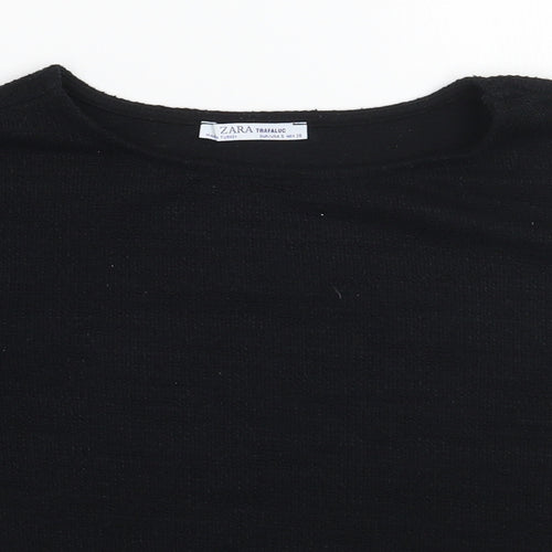 Zara Womens Black   Basic T-Shirt Size S