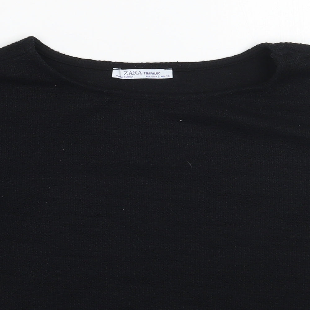 Zara Womens Black   Basic T-Shirt Size S