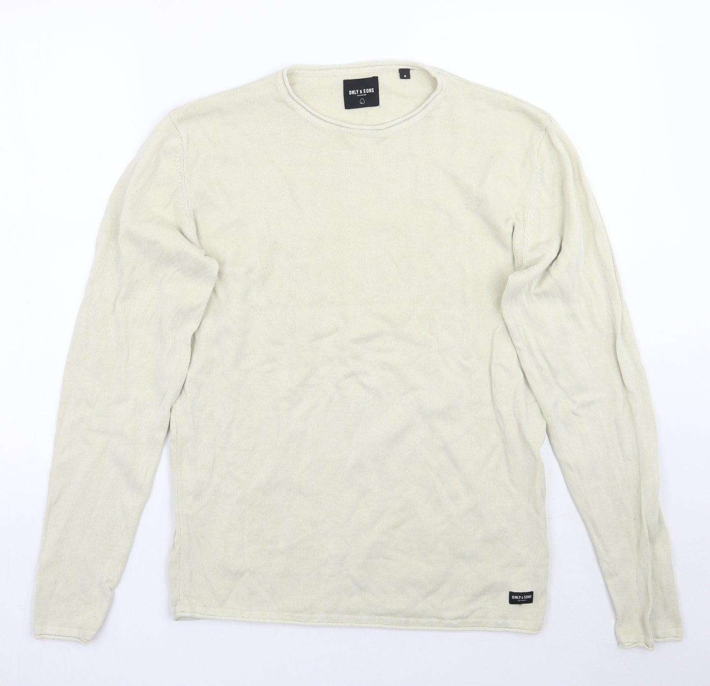 ONLY & SONS Mens Green   Pullover Jumper Size M