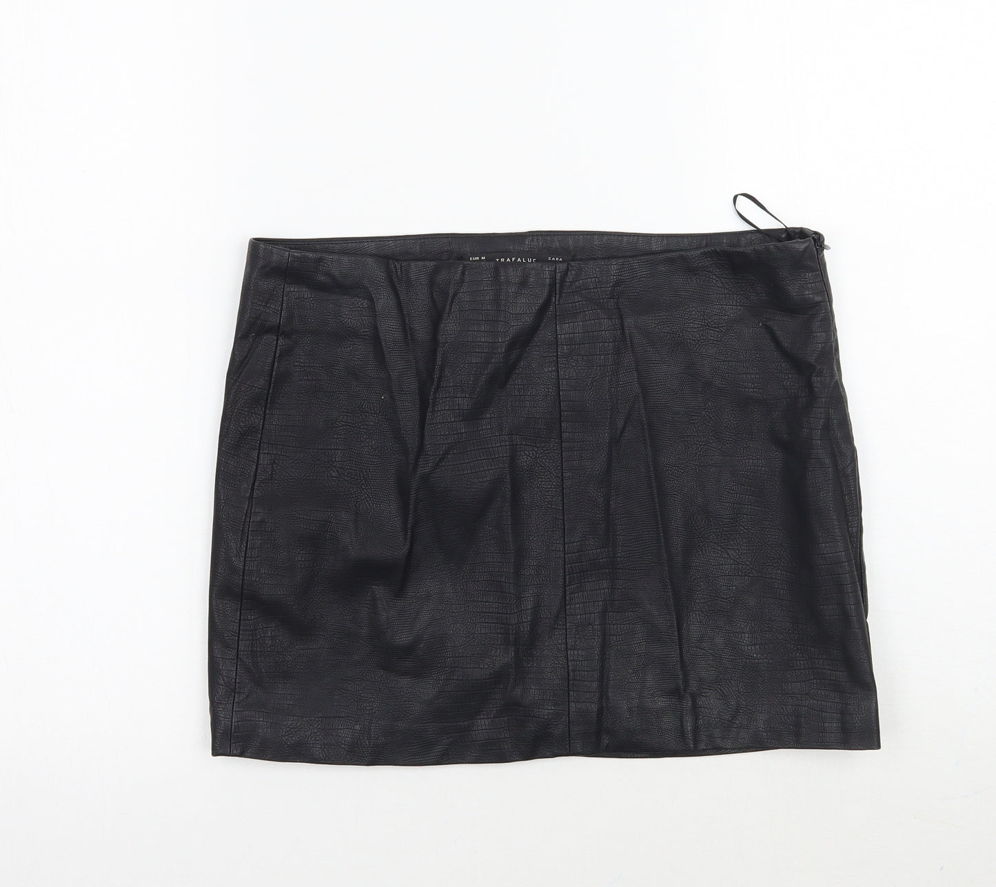 Zara Womens Black   A-Line Skirt Size M