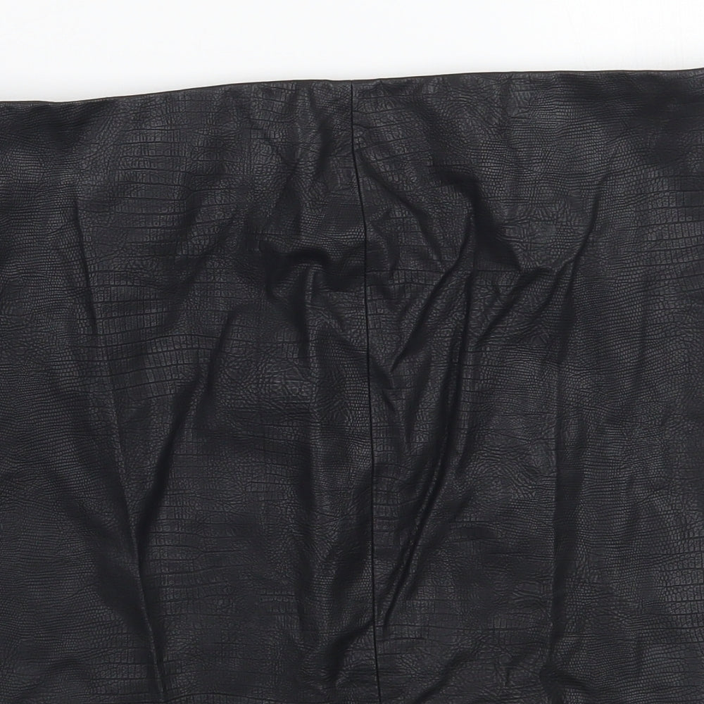 Zara Womens Black   A-Line Skirt Size M
