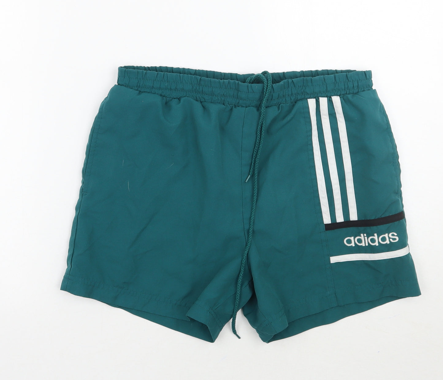 adidas Mens Green   Sweat Shorts Size XS