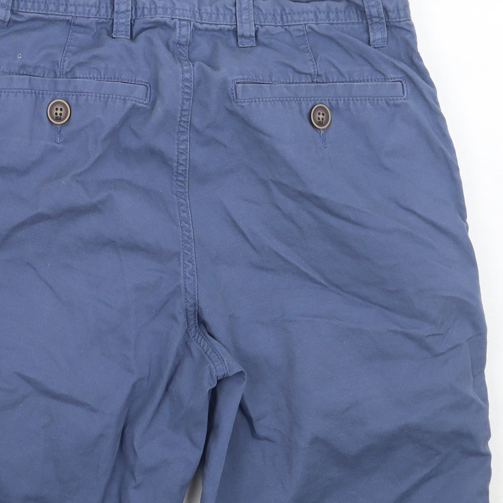 NEXT Mens Blue   Chino Shorts Size 28