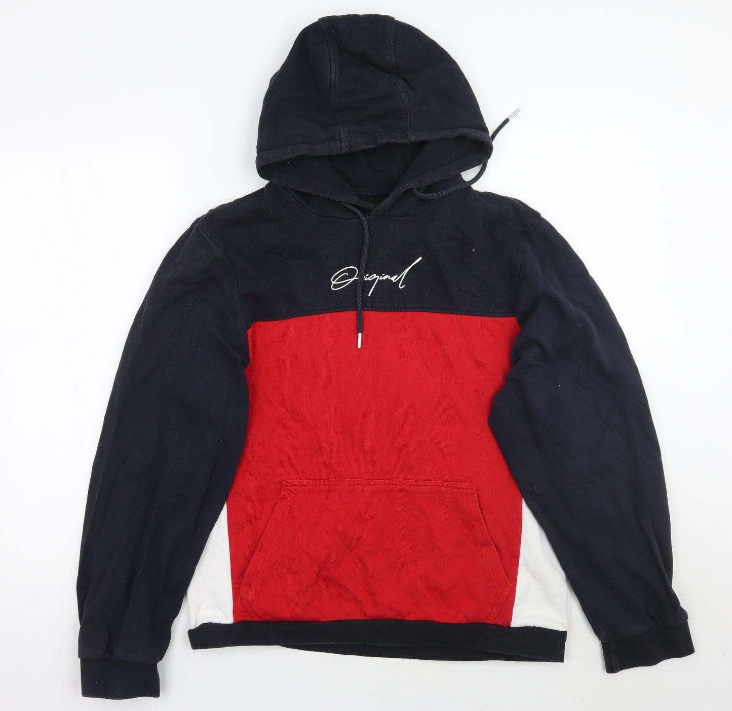 George Mens Blue   Pullover Hoodie Size M
