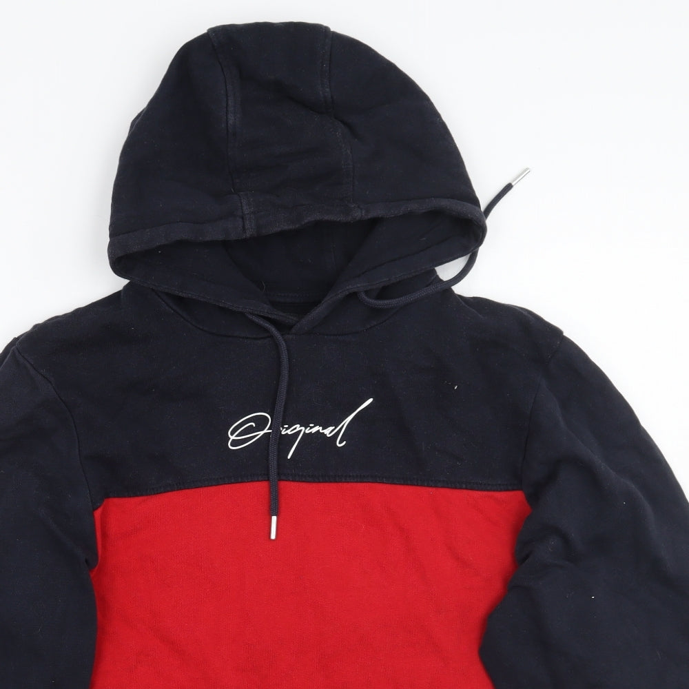 George Mens Blue   Pullover Hoodie Size M