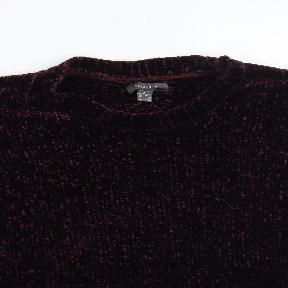 Primark Womens Purple   Pullover Jumper Size 20