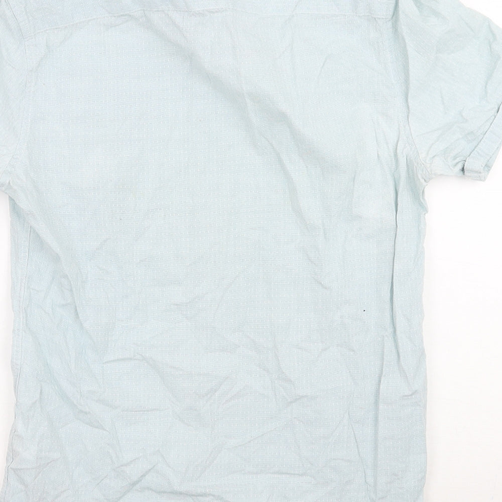 Topman Mens Blue    Button-Up Size S