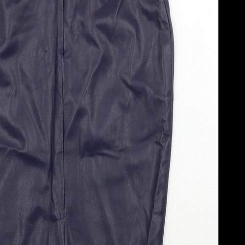 Warehouse Womens Purple   A-Line Skirt Size 8