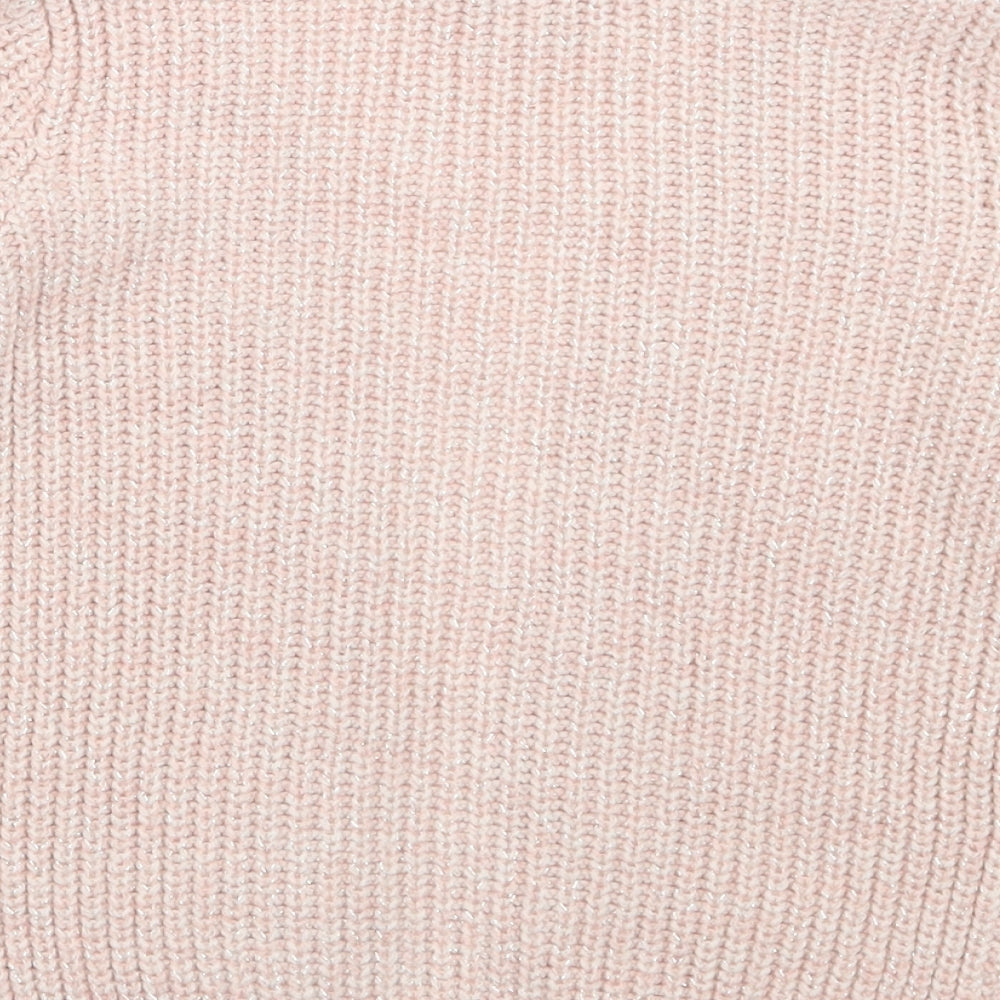 Primark Girls Pink   Cardigan Jumper Size 3-4 Years