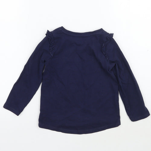 Nutmeg Girls Blue   Camisole T-Shirt Size 3-4 Years